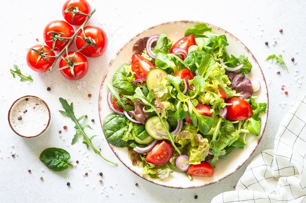Recette de salade césar healthy pour sportifs